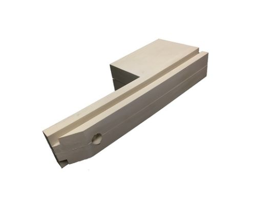 Patins non tachant caoutchouc blanc