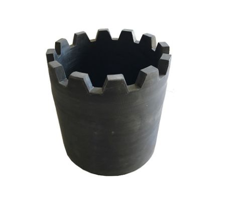 Manchon crenelés caoutchouc